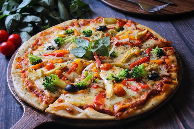 Mediterranean Veggie Pizza